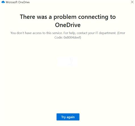 Fix OneDrive Sign.